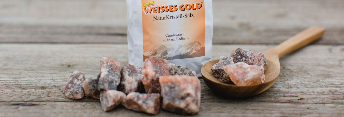 WEISSES GOLD® NaturKristall-Salz