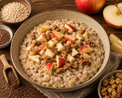 Porridge mit Apfel, Maulbeere und Blütenpollen, 220 Gramm