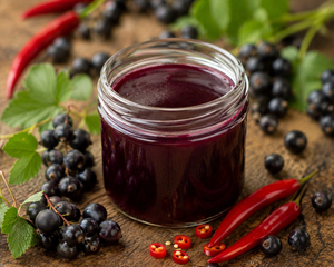 Johannisbeer-Chili-Konfitüre, 150 Gramm