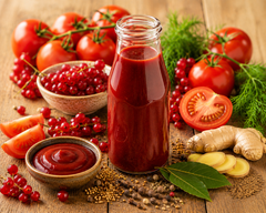 Ribiselketchup, 270 Gramm