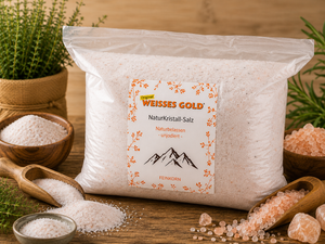 WEISSES GOLD® Naturkristall-Salz, Feinkorn, EU
